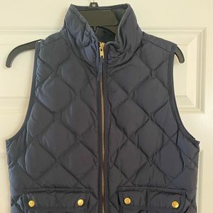 J crew puffer vest